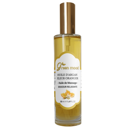 Huile d'Argan à la Fleur d'Oranger