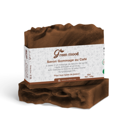 savon exfoliant au café