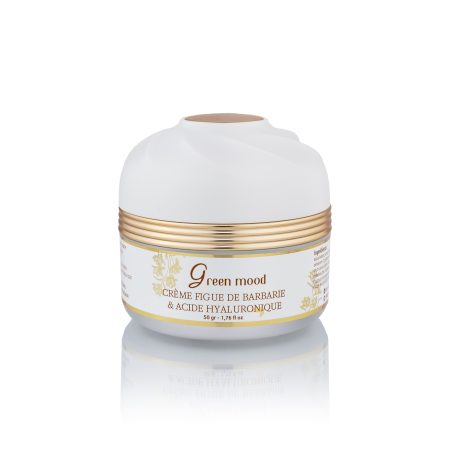 Moisturizing cream with prickly pear and hyaluronic acid
