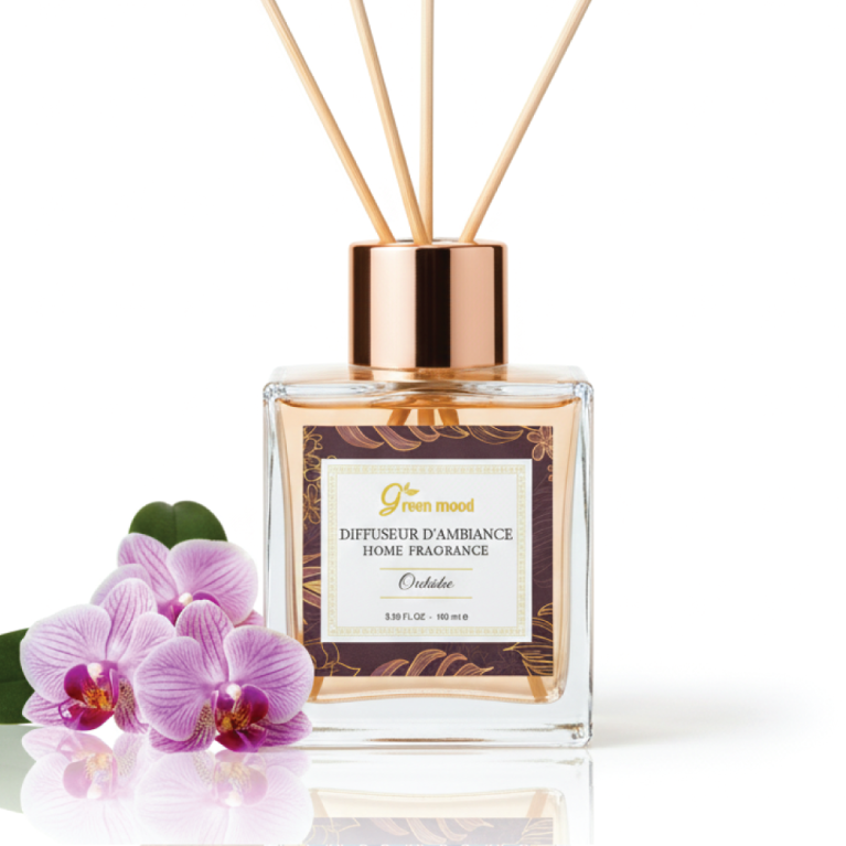 Diffuseur à bâtonnets à l'orchidée
